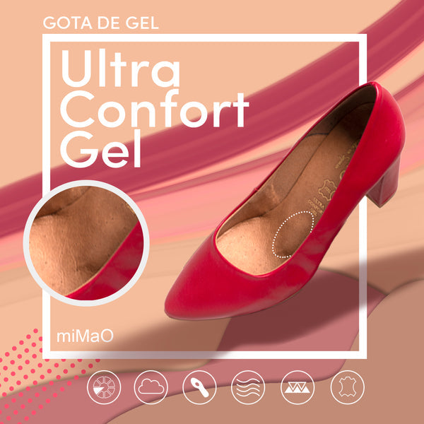 URBAN SALON - Zapato de piel de tacón alto CAMEL