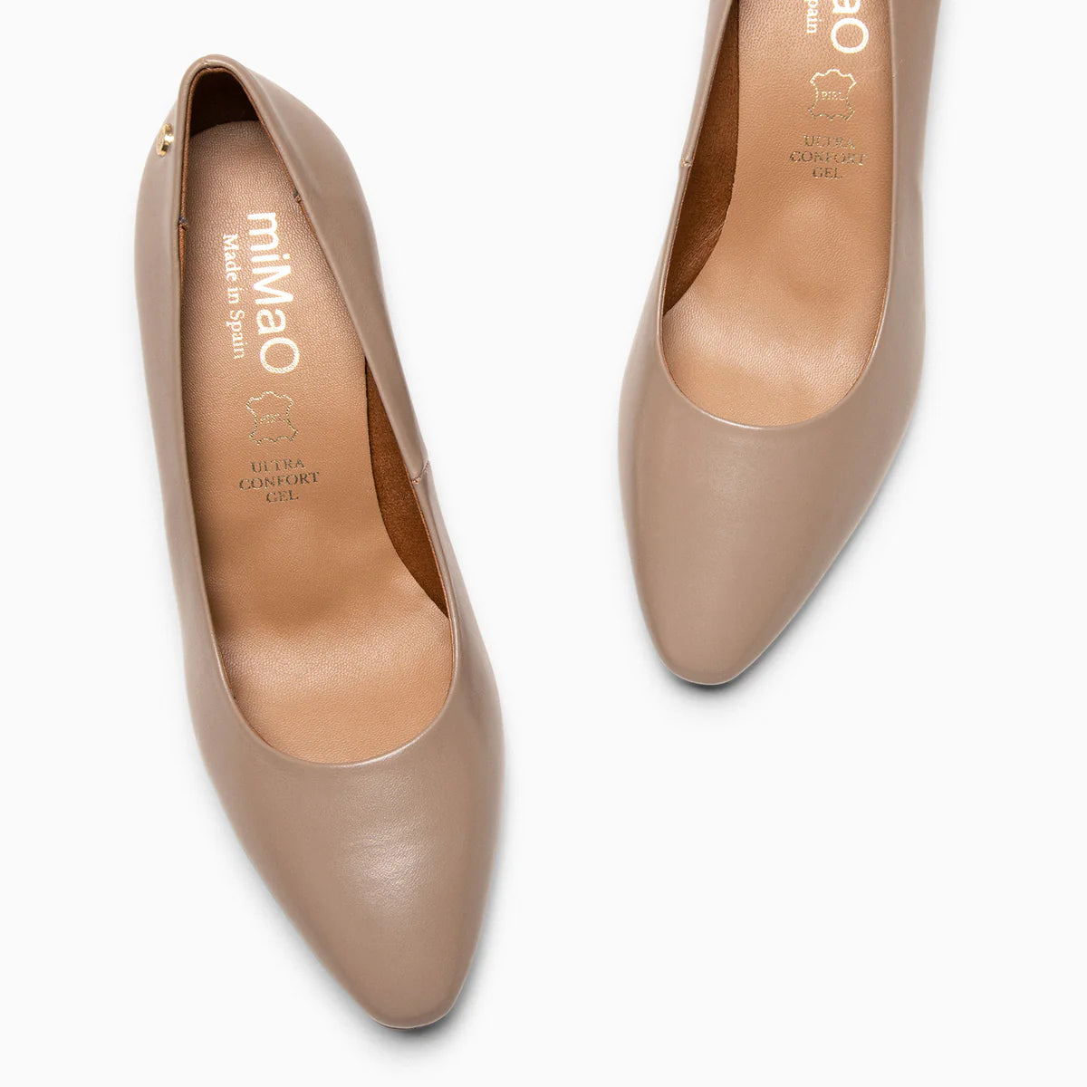 SABELA – Zapato de tacón medio TAUPE