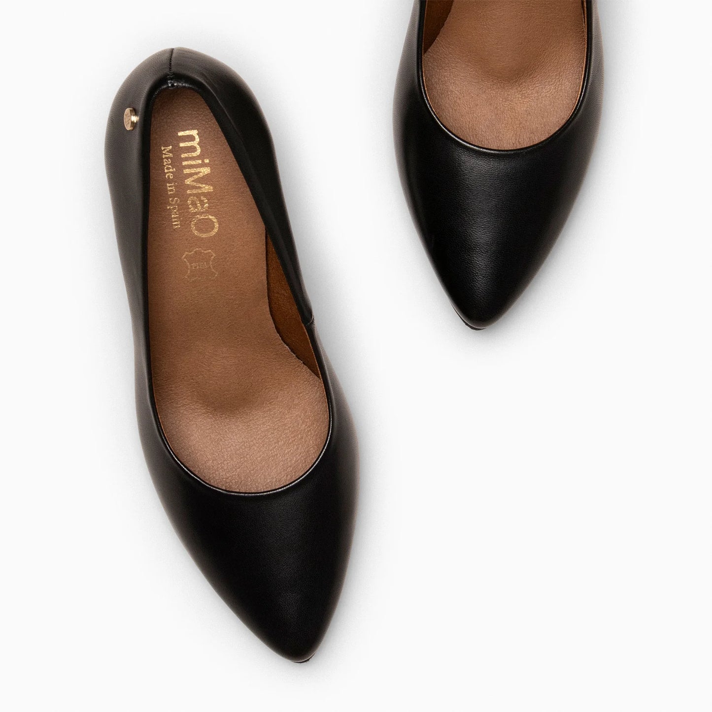 URBAN SALON - Zapato de piel de tacón alto NEGRO
