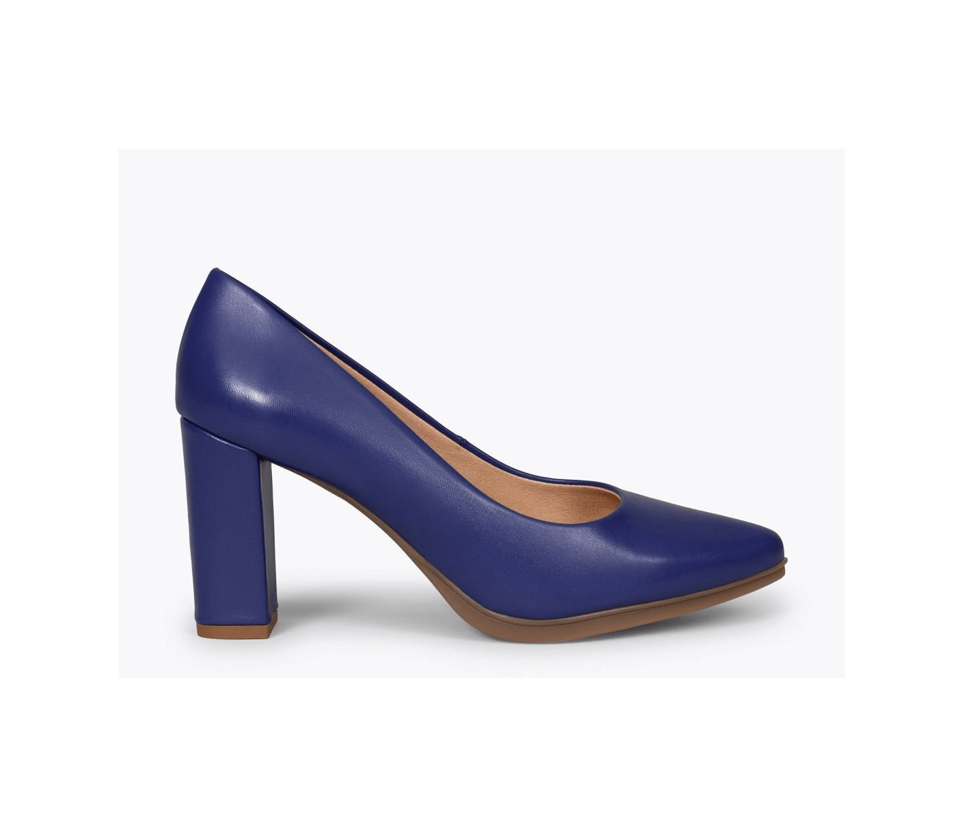 URBAN SALON - Zapato de piel de tacón alto AZUL