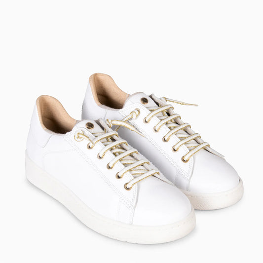 NANTES - Tenis elegantes BLANCO