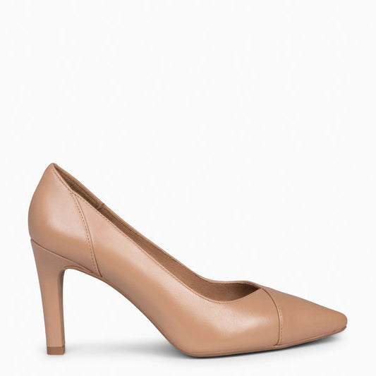 GLAM – Zapatos elegantes de tacón alto NUDE